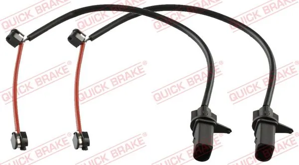 Warning Contact, brake pad wear